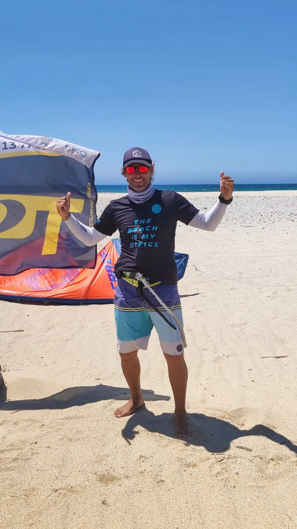 curso de iniciación de kitesurf en Tarifa