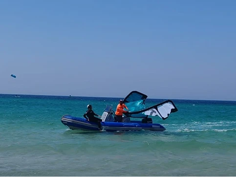 Curso iniciación wing foil tarifa