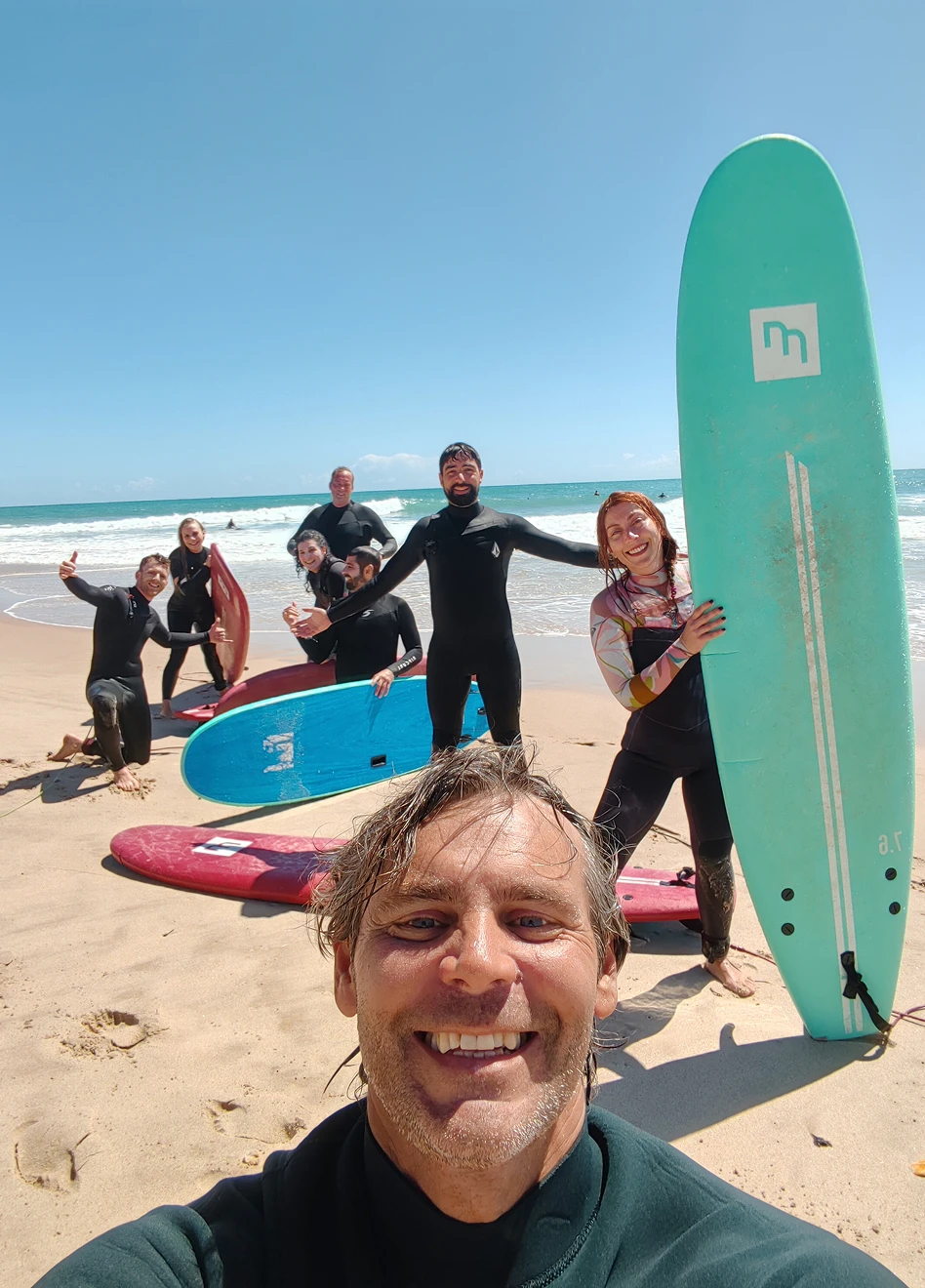 curso de iniciación de surf en Tarifa